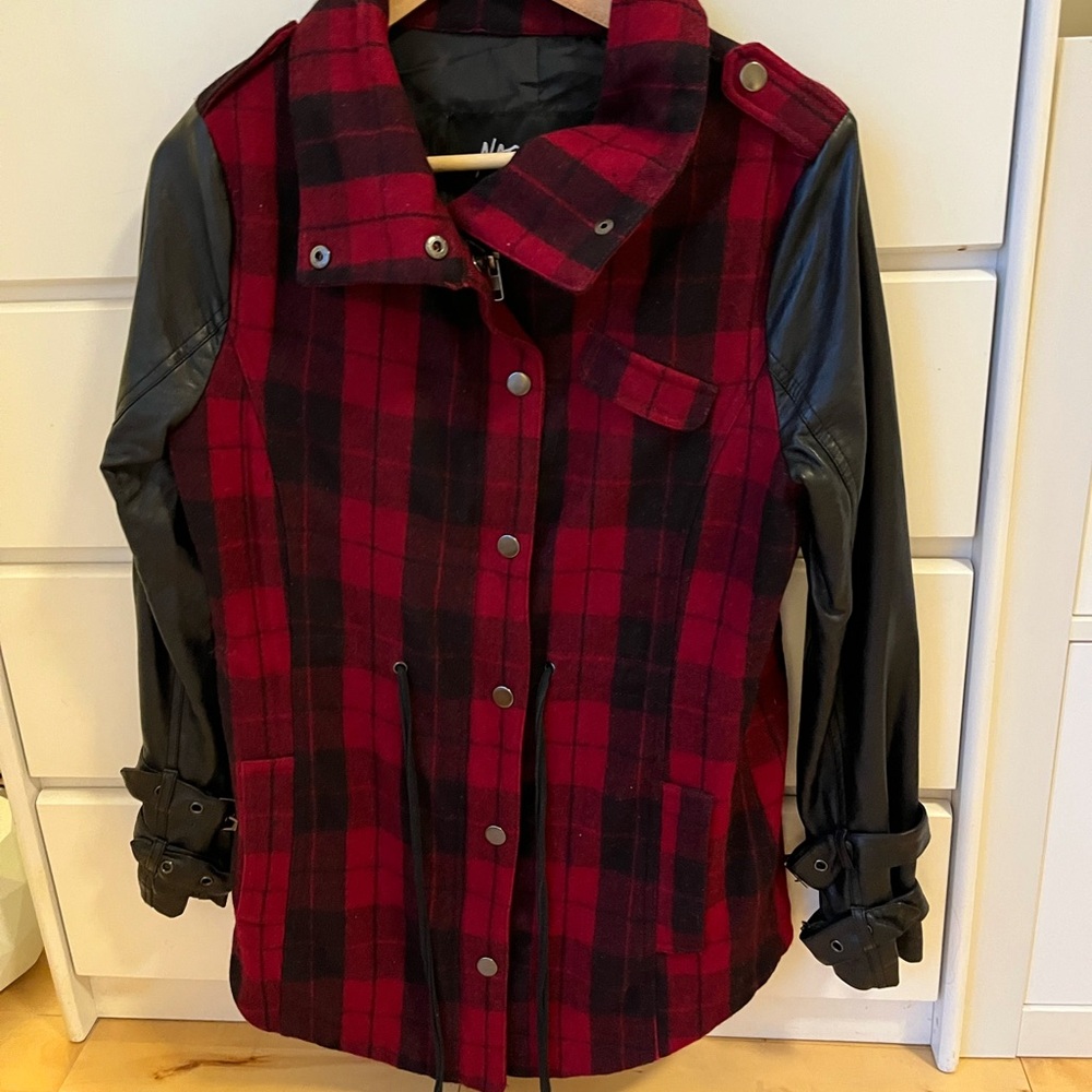 Lumberjack leather coat? I dunno… but it’s cool!